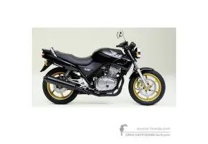 Decals for Honda CB500 2002 - Black • Honda OEM Decals