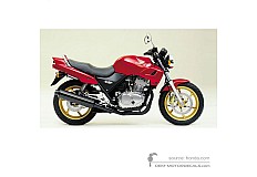 Decals for Honda CB500 2002 - Red • Honda OEM Decals
