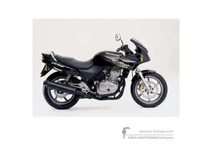 Naklejki do Honda CB500S 1998 - Czarny • Honda Naklejki OEM