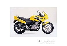 Pegatinas para Honda CB500S 1998 - Amarillo • Honda Pegatinas OEM