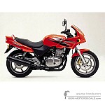 Honda CB500S 1999 - Orangé