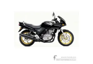 Decals for Honda CB500S 2002 - Black • Honda OEM Decals