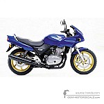 Honda CB500S 2000 - Azul