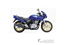 Pegatinas para Honda CB500S 2000 - Azul • Honda Pegatinas OEM