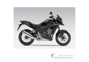 Aufkleber für Honda CB500X 2013 - Schwarz • Honda OEM-Aufkleber