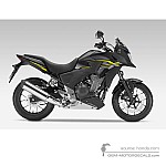 Honda CB500X 2015 - Black