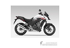 Adesivi per Honda CB500X 2015 - Bianco • Honda Adesivi OEM