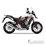 Honda CB500X 2016 - Weiss