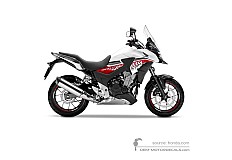 Stickers voor Honda CB500X 2016 - Wit • Honda OEM Stickers