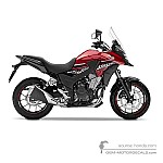 Honda CB500X 2017 - Rouge