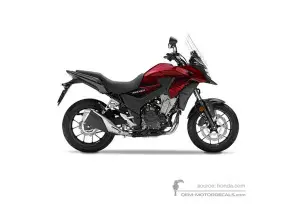 Decals for Honda CB500X 2018 - Red • Honda OEM Decals