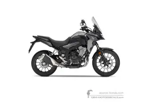 Autocollants pour Honda CB500X 2020 - Noir • Honda Autocollants OEM