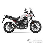 Honda CB500X 2021 - Blanc