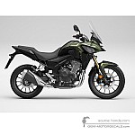 Honda CB500X 2022 - Green