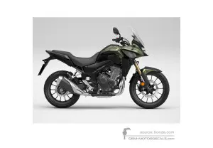 Decals for Honda CB500X 2022 - Green • Honda OEM Decals