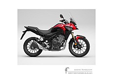 Adesivi per Honda CB500X 2022 - Rosso • Honda Adesivi OEM