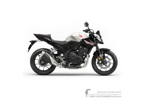 Decals for Honda CB500 HORNET 2024 - White • Honda OEM Decals