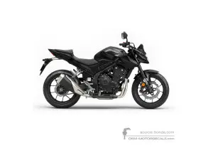Pegatinas para Honda CB500 HORNET 2025 - Black • Honda Pegatinas OEM