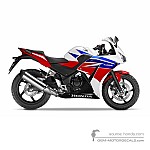 Honda CBR300R 2016 - Bianco