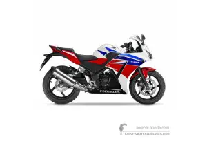Aufkleber für Honda CBR300R 2016 - Weiss • Honda OEM-Aufkleber