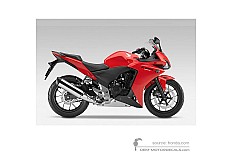 Pegatinas para Honda CBR500R 2014 - Rojo • Honda Pegatinas OEM