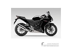 Naklejki do Honda CBR500R 2013 - Czarny • Honda Naklejki OEM