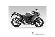 Decals for Honda CBR500R 2014 - Silver • Honda OEM Decals