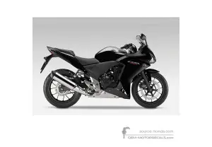 Naklejki do Honda CBR500R 2014 - Czarny • Honda Naklejki OEM