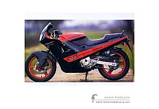 Autocollants pour Honda CBR600F HURRICANE 1988 - Noir • Honda Autocollants OEM