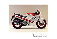 Autocollants pour Honda CBR600F HURRICANE 1988 - Blanc • Honda Autocollants OEM