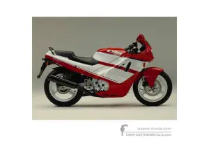 Autocollants pour Honda CBR600F HURRICANE 1990 - Rouge • Honda Autocollants OEM