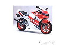 Autocollants pour Honda CBR600F HURRICANE 1992 - Blanc • Honda Autocollants OEM