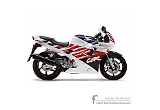 Autocollants pour Honda CBR600F HURRICANE 1993 - Blanc • Honda Autocollants OEM
