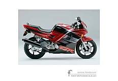 Autocollants pour Honda CBR600F HURRICANE 1994 - Rouge • Honda Autocollants OEM