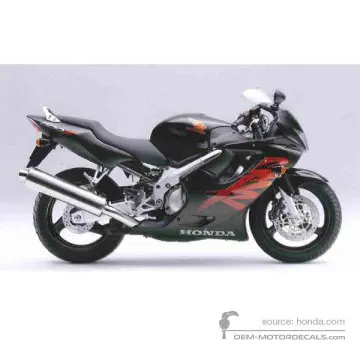 Honda CBR600F HURRICANE 2000 - Czarny - Black