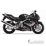 Honda CBR600F HURRICANE 2001 - Black