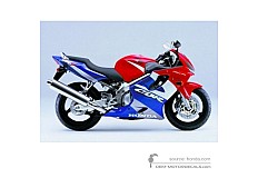 Autocollants pour Honda CBR600F HURRICANE 2001 - Rouge • Honda Autocollants OEM