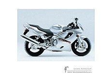 Autocollants pour Honda CBR600F HURRICANE 2001 - Argent • Honda Autocollants OEM