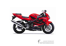Autocollants pour Honda CBR600FS SPORT HURRICANE 2001 - Rouge • Honda Autocollants OEM
