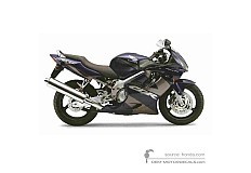 Autocollants pour Honda CBR600F HURRICANE 2002 - Bleu • Honda Autocollants OEM