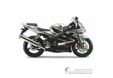 Autocollants pour Honda CBR600FS SPORT HURRICANE 2002 - Argent • Honda Autocollants OEM