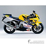 Honda CBR600F VR SPECIAL HURRICANE 2002 - Yellow