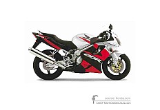 Decals for Honda CBR600F HURRICANE 2003 - Silver • Honda OEM Decals