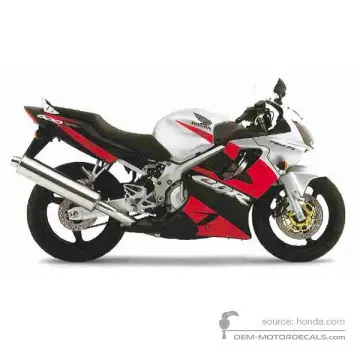 Honda CBR600F HURRICANE 2003 - Silber - Accurate Silver Metallic
