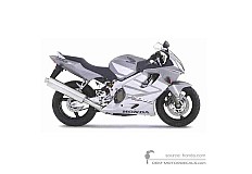 Aufkleber für Honda CBR600F HURRICANE 2005 - Silber • Honda OEM-Aufkleber