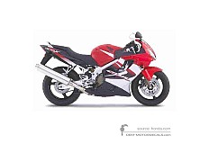 Autocollants pour Honda CBR600F HURRICANE 2005 - Rouge • Honda Autocollants OEM