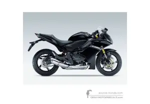 Pegatinas para Honda CBR600F HURRICANE 2012 - Negro • Honda Pegatinas OEM