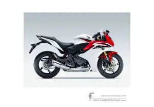 Pegatinas para Honda CBR600F HURRICANE 2012 - Blanco • Honda Pegatinas OEM