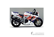 Adesivi per Honda CBR900RR 1993 - Bianco • Honda Adesivi OEM