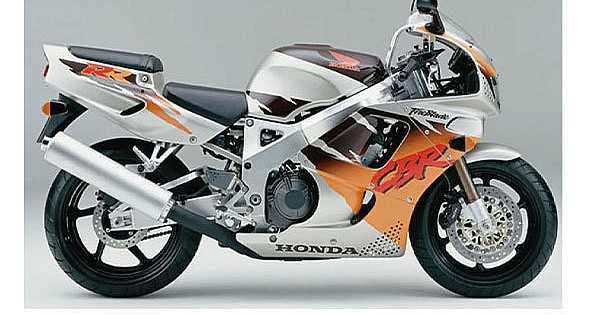 OEM Decals Honda CBR900RR 1994 Silver Urban Tiger • Original Stickers